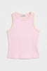 Kadın Pembe s6-98 Crop Fit Süper Elastan Sarı İşlemeli Body