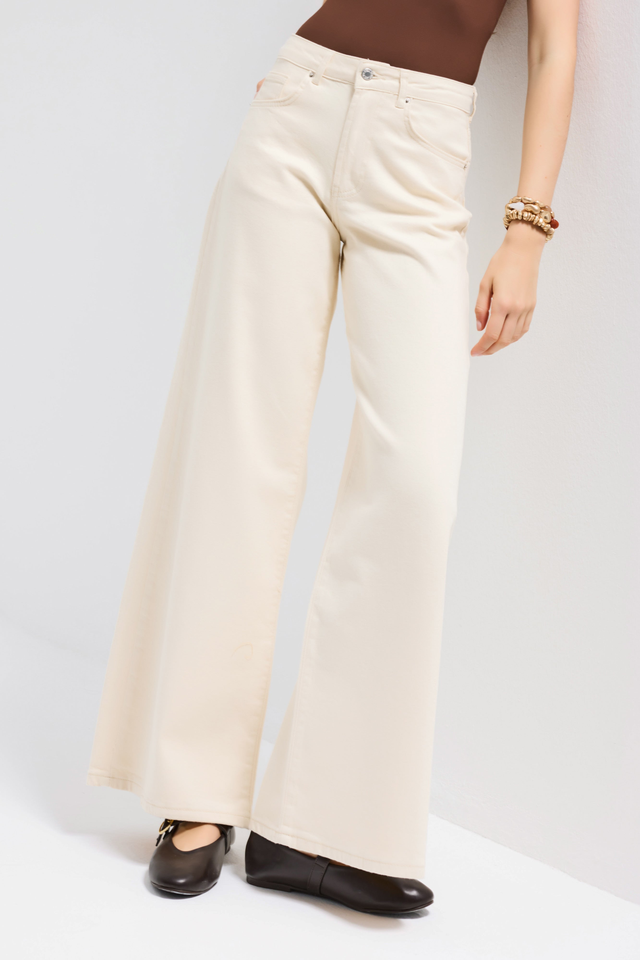 Kadın Raw 7s6-69 Palazzo Fit Elastan Kumaş Denim Jean