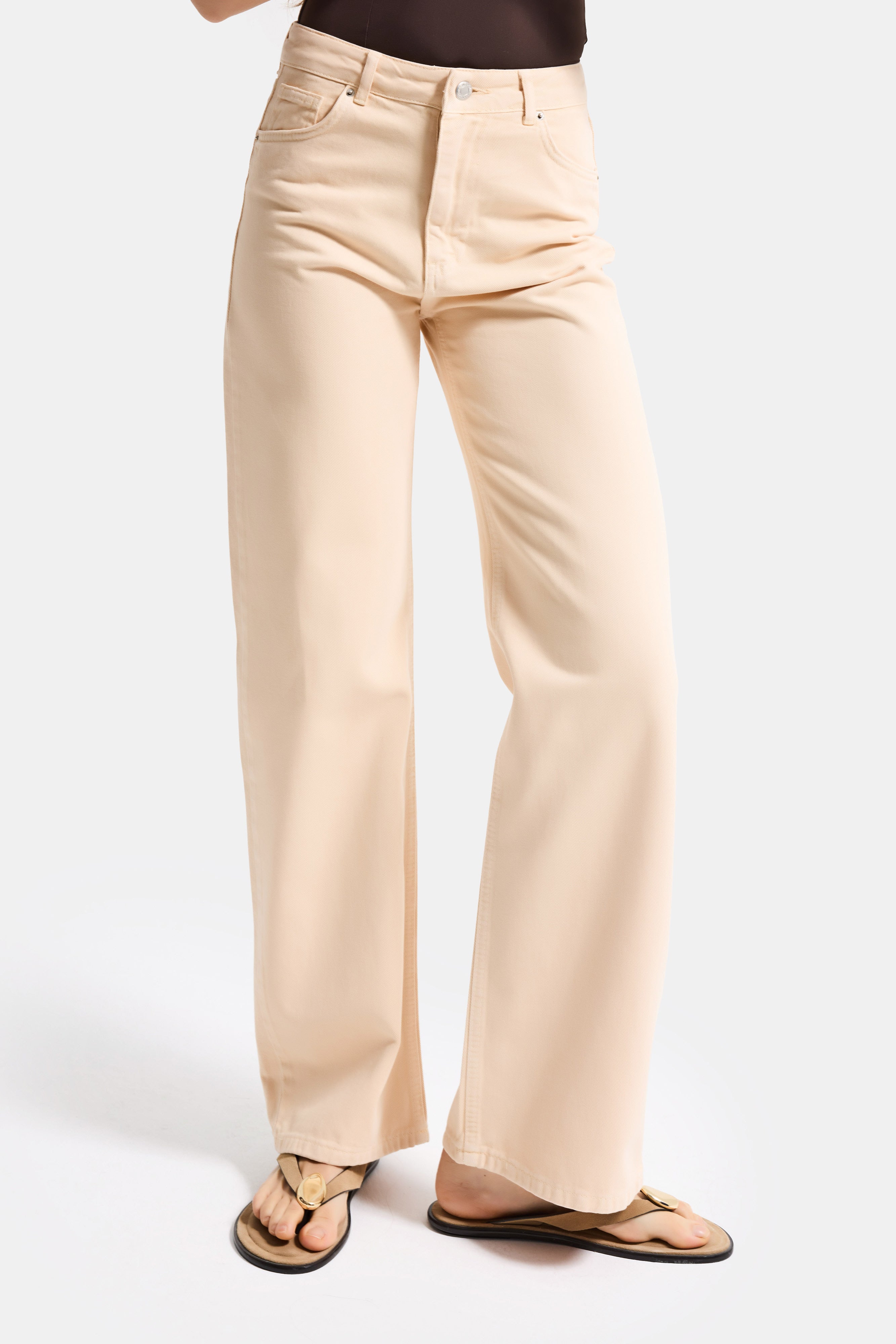 Kadın Raw Doris 6s6-57 Straight Fit Yüksek Bel Denim Jean