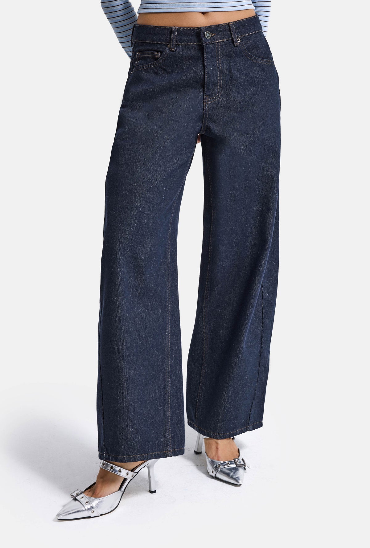 Kadın Selvedge R-7w6-50 Barrel Fit Denim Jean