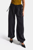 Kadın Siyah s6-1 Baggy Jogger Fit Bol Kesim Pantolon