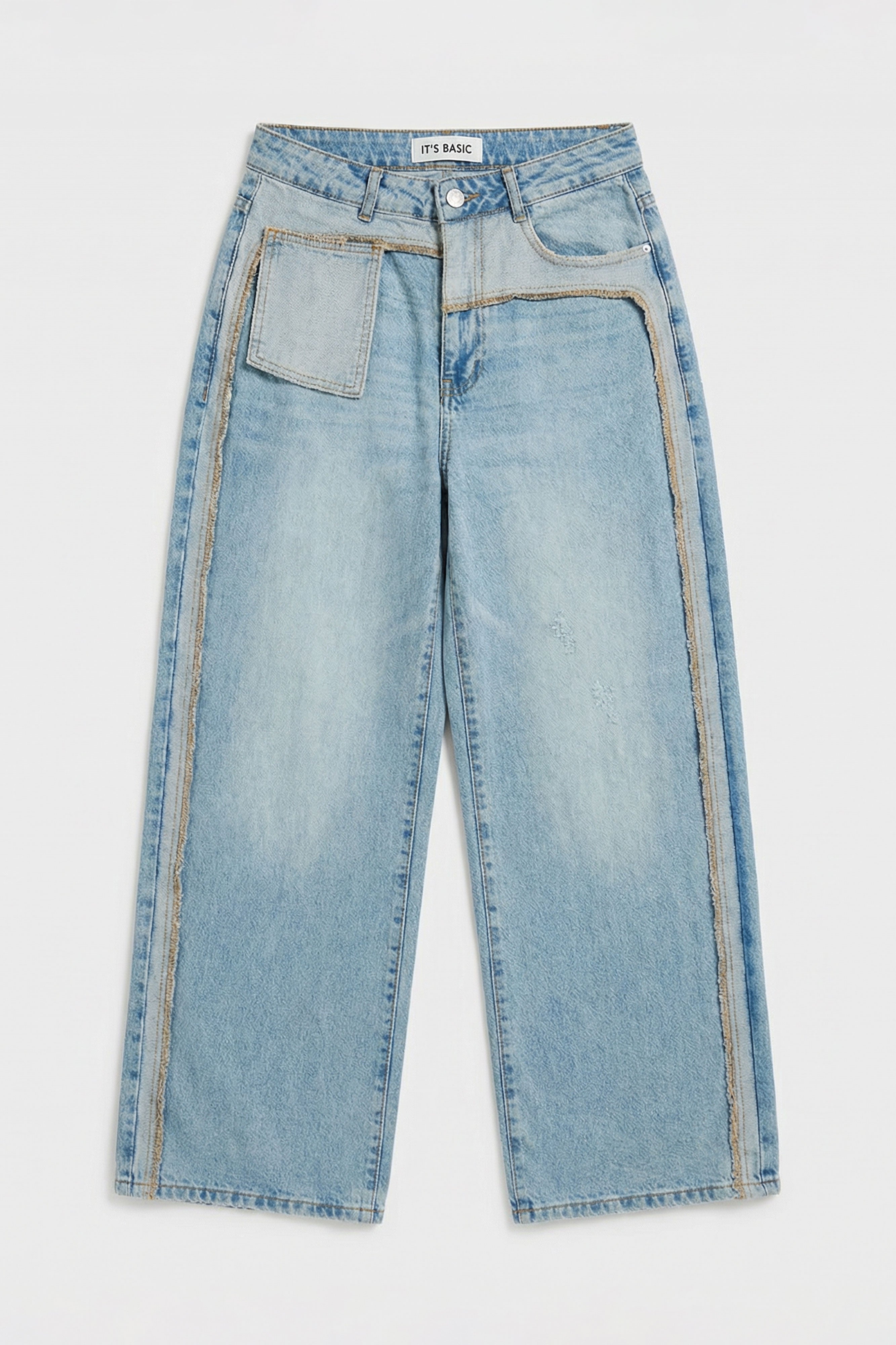 Women's T.Kot Color 12s6-32 Super Baggy Fit Custom Design Denim Jean