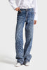 Women's T.Kot Bright Drop-Stone Detailed Design Denim Jean