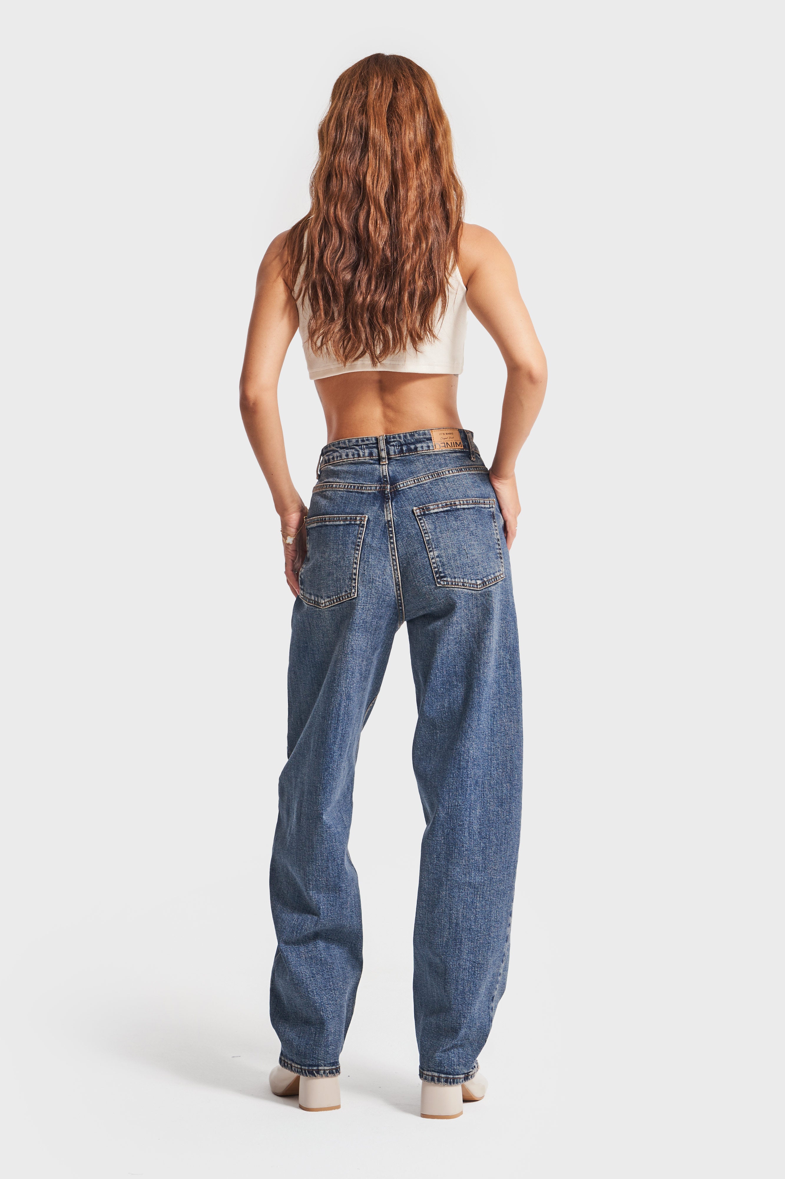 Women's T.Jeans Color 2w48 Skater Fit Lycra Flexible Denim