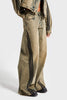 Women's T.Jeans Color 4w440 Side Striped Palazzo Fit Design Denim