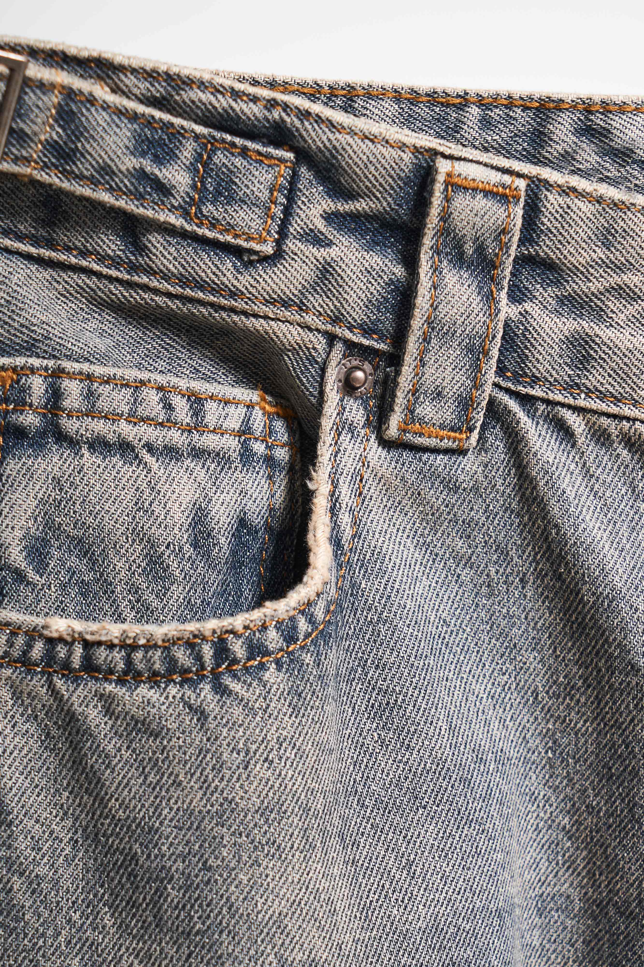 Kadın T.Kot Rengi Lotus 2w5-134 Baggy Fit İç Boy 83cm %100 Koton Denim Jean